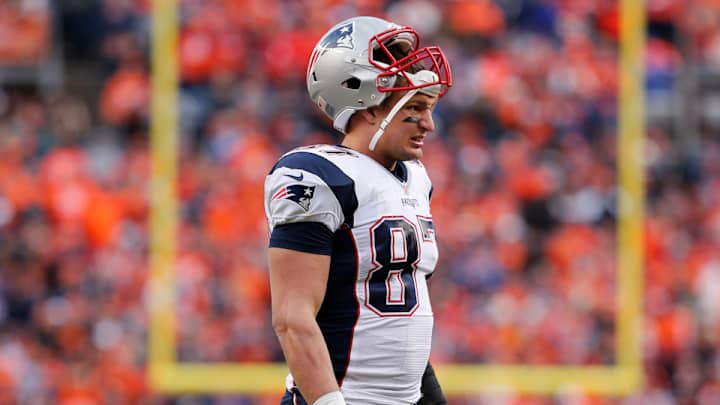 Patriots TE Rob Gronkowski out with undisclosed injury