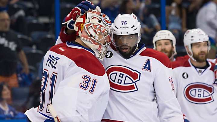 Canadiens shut down P.K. Subban, Carey Price