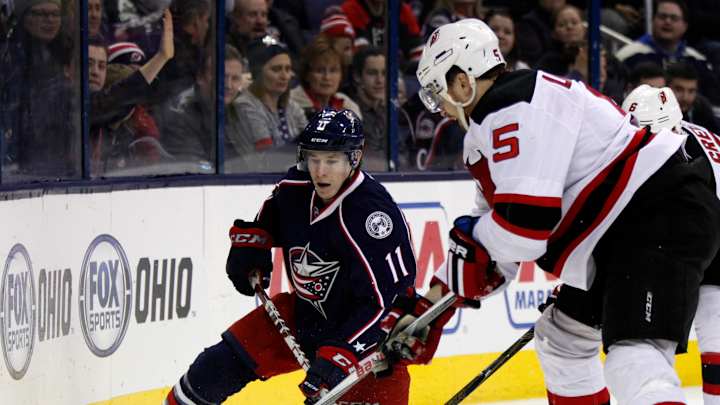 Foligno has 3 goals, assist as Blue Jackets beat Devils 6-1