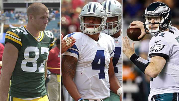 A Creaky Jordy Nelson, a Calm Dak Prescott, and Trusting Carson Wentz