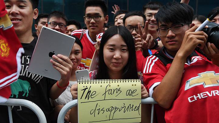 Manchester United, City ICC clash in China canceled over field conditions Manchester United, City ICC clash in China canceled over field conditions