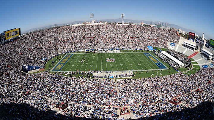 Los Angeles Rams' home opener tempts Emmy Awards guests