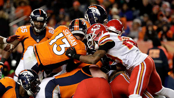 Trevor Siemian held out of practice with foot injury