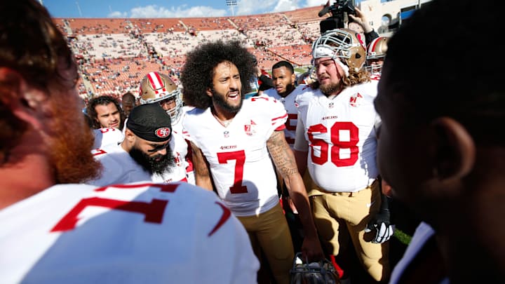 Teammates vote Colin Kaepernick to win 49ers’ most prestigious award