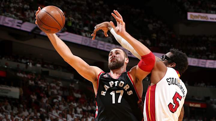Raptors' Valanciunas out for rest of East semifinal series Raptors' Valanciunas out for rest of East semifinal series