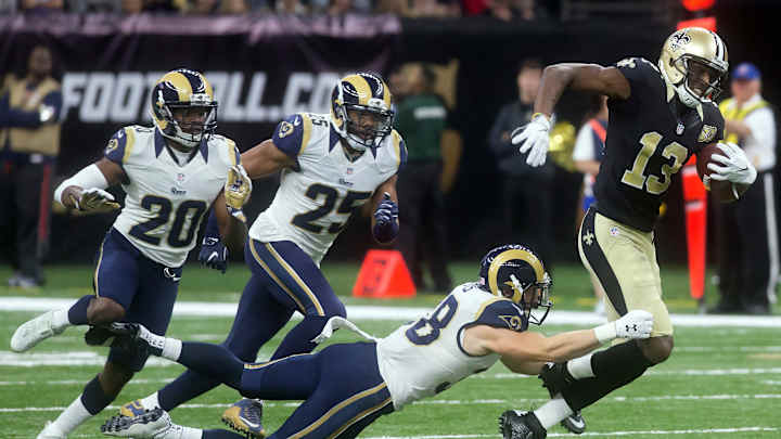 After bashing from Brees, Rams' defense regroups for Brady