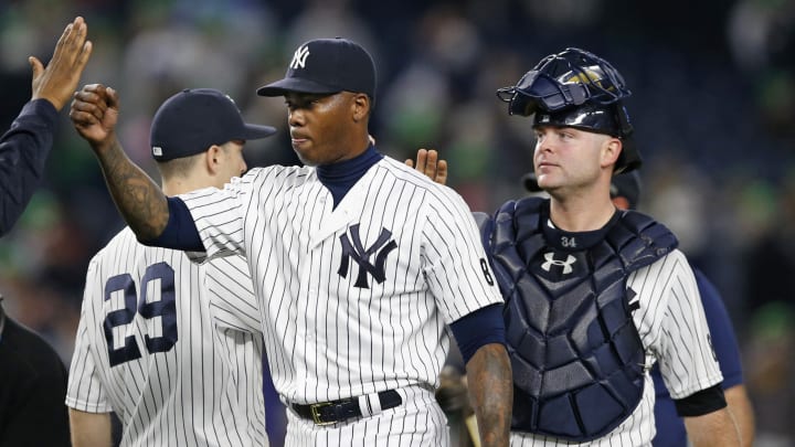 Beltran, Chapman help Yankees beat slumping Royals 6-3
