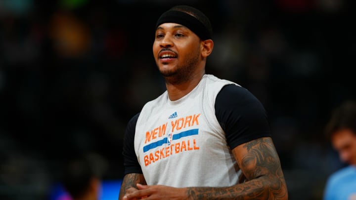 Watch: Carmelo Anthony presents car to teen with rare form of cancer