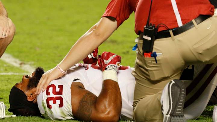 Report: Oklahoma RB Samaje Perine (ankle) to miss spring practice