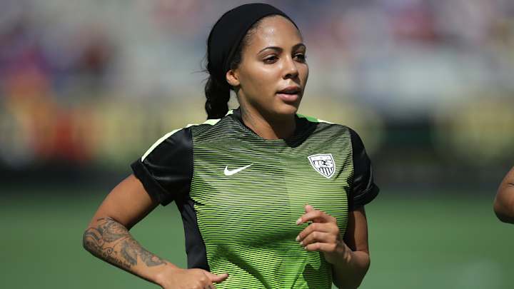 USWNT star Sydney Leroux is using Donald Trump toilet paper USWNT star Sydney Leroux is using Donald Trump toilet paper