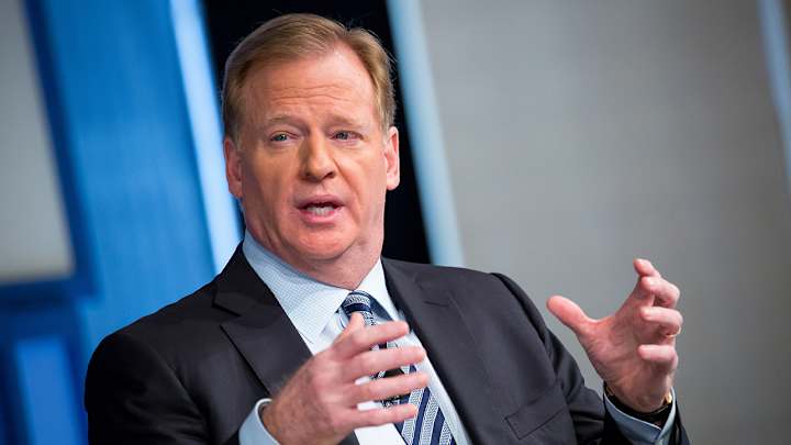 Roger Goodell: Trump's attitudes toward women hard to explain to my daughters Roger Goodell: Trump's attitudes toward women hard to explain to my daughters