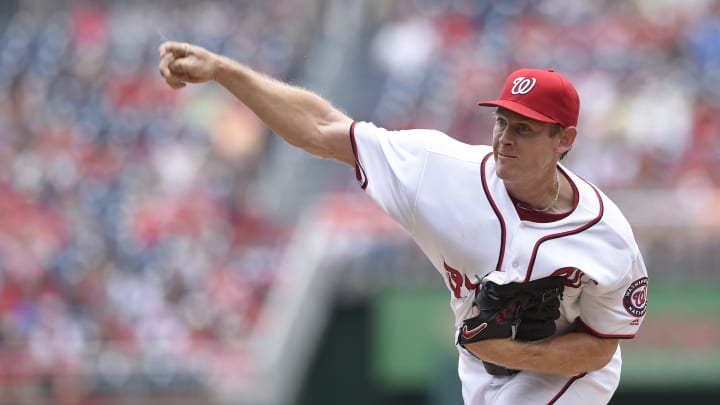 Nationals' Strasburg has no-hit bid through 6 against Reds
