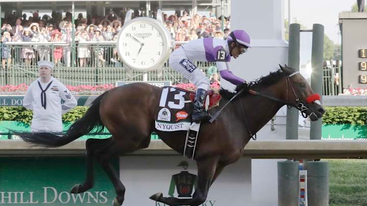 Nyquist stays undefeated with Kentucky Derby victory