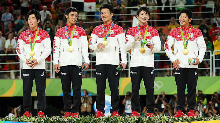 Japan clinches men's gymnastics team gold as slow start plagues Team USA