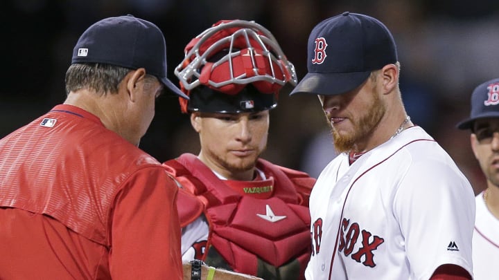 Red Sox closer Craig Kimbrel injures knee, out 3-6 weeks