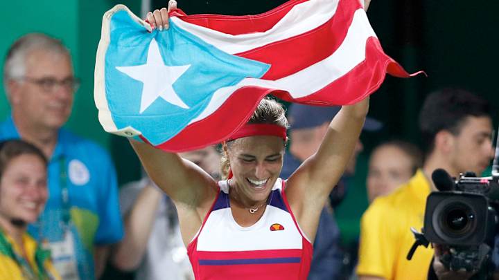 In tennis, Puig wins Puerto Rico's 1st Olympic gold ever