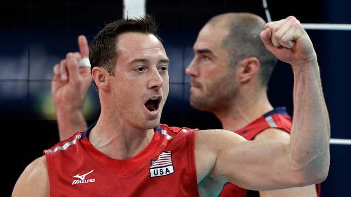 David Lee gears up to lead US volleyball in 3rd Olympics