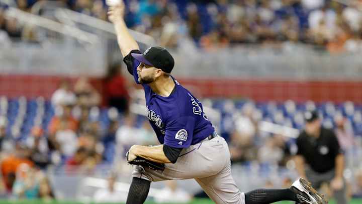 Stanton's 3 hits help Marlins beat Rockies 9-6