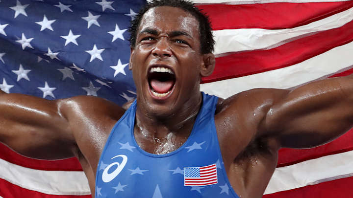 Olympic bronze medalist J'den Cox wants to play football for Missouri Olympic bronze medalist J'den Cox wants to play football for Missouri