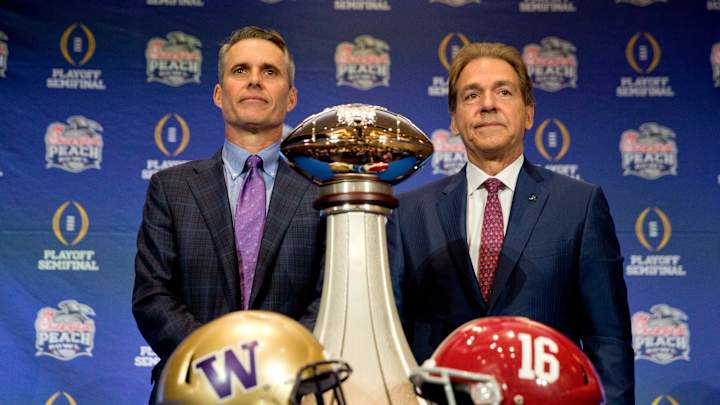Peach Bowl: Alabama dynasty vs. playoff outsider Washington