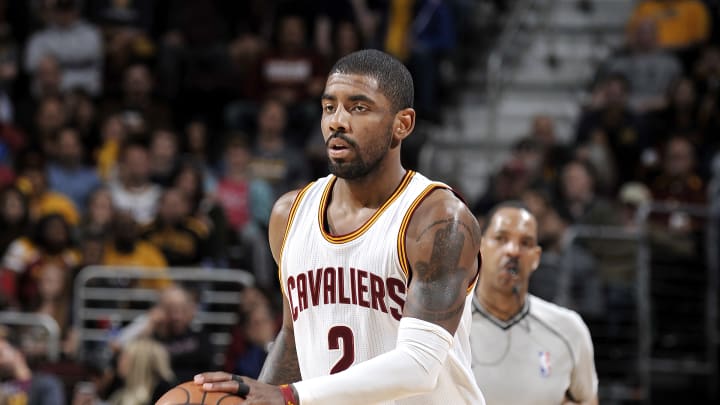 Irving leads LeBron-less Cavaliers over Mavericks 99-98