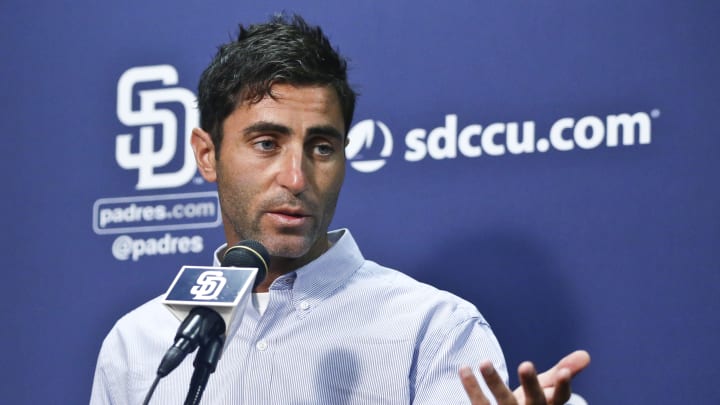 MLB suspends Padres GM Preller 30 days over Pomeranz trade