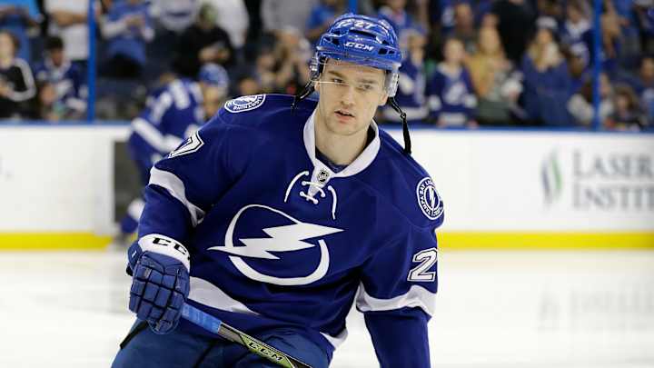 Lightning's Drouin sits out 1 AHL game for missing meeting