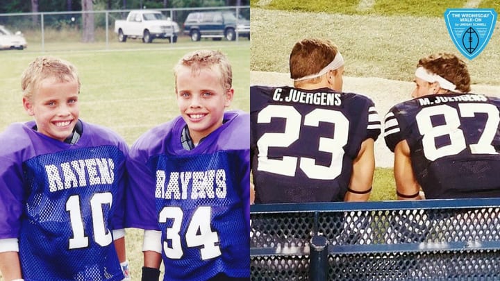 All but inseparable, twins Mitchell, Garrett Juergens find success at BYU only way they know how: together