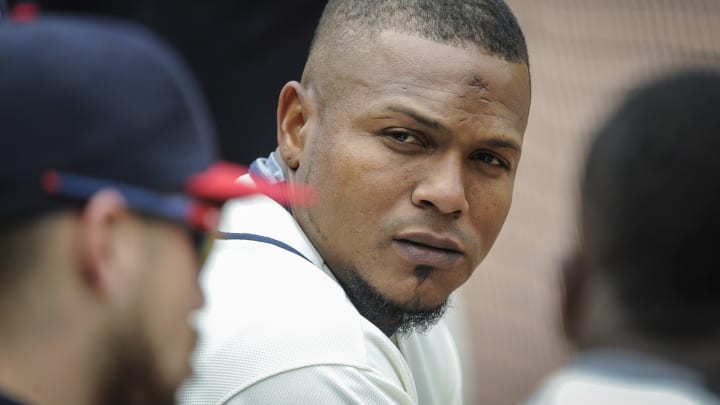 Braves SS Aybar out after getting bone stuck in throat Braves SS Aybar out after getting bone stuck in throat