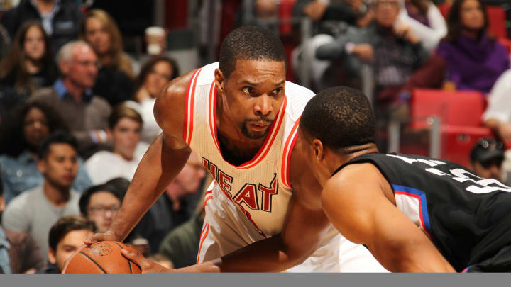 Heat’s Chris Bosh addresses team ahead of playoffs