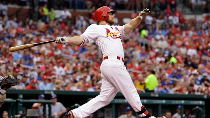 Cardinals put Moss on DL with sprained ankle, recall Grichuk
