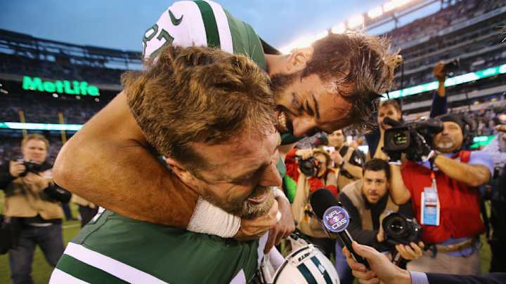 Eric Decker says he didn’t skip Jets OTAs to support Ryan Fitzpatrick