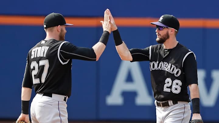 Rockies SS Trevor Story jars himself, exits early vs Mets