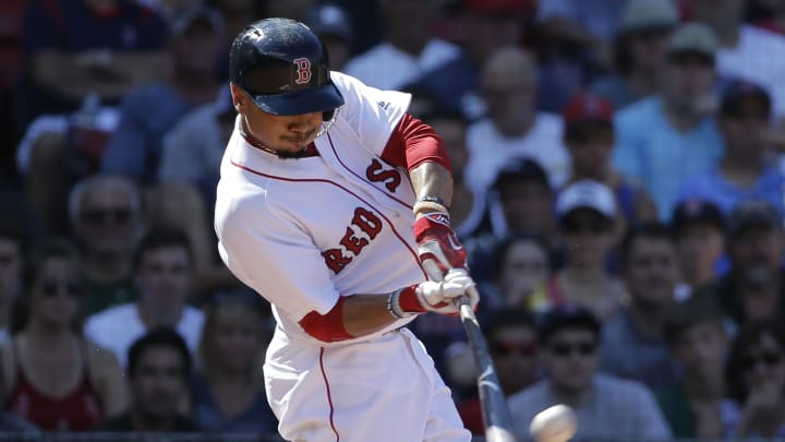 Betts' 3 HRs, 8 RBIs carry Porcello, Red Sox over Arizona