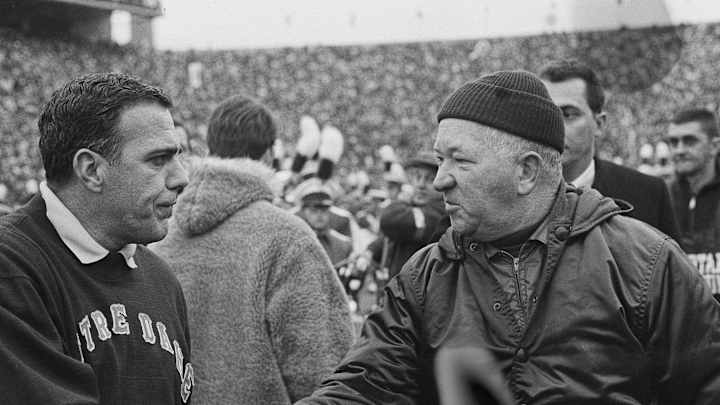 Michigan State-Notre Dame highlight memorable college ties Michigan State-Notre Dame highlight memorable college ties