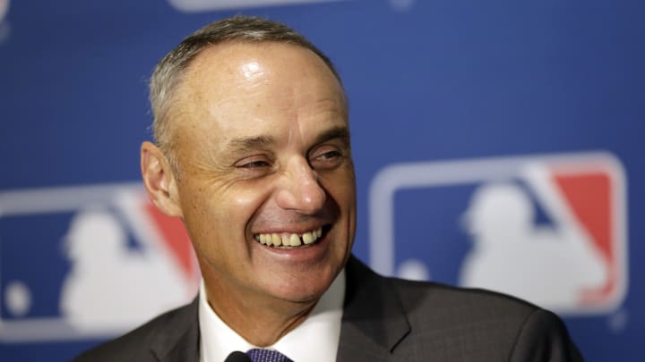 MLB commissioner says NL teams may be more receptive to DH
