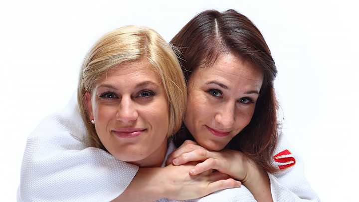 Marti Malloy and Kayla Harrison