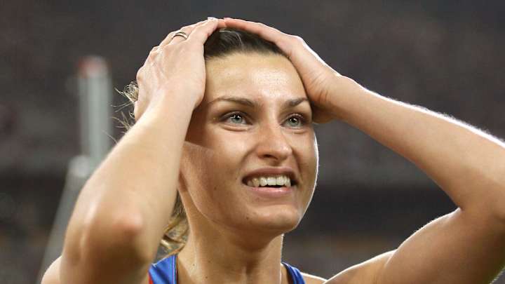 Russian loses 2008 Olympic high jump bronze in doping case Russian loses 2008 Olympic high jump bronze in doping case
