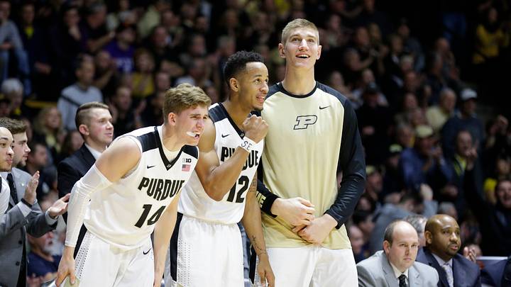 No. 20 Purdue gets message, pulls away from Michigan 87-70 No. 20 Purdue gets message, pulls away from Michigan 87-70