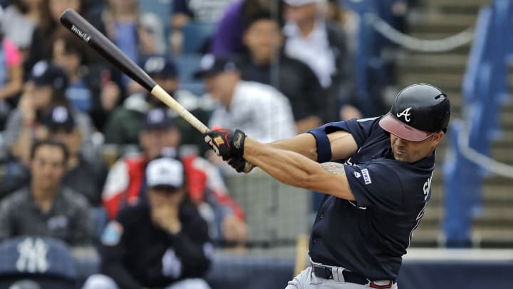 Braves release OF Swisher, send LHP Torres to minors