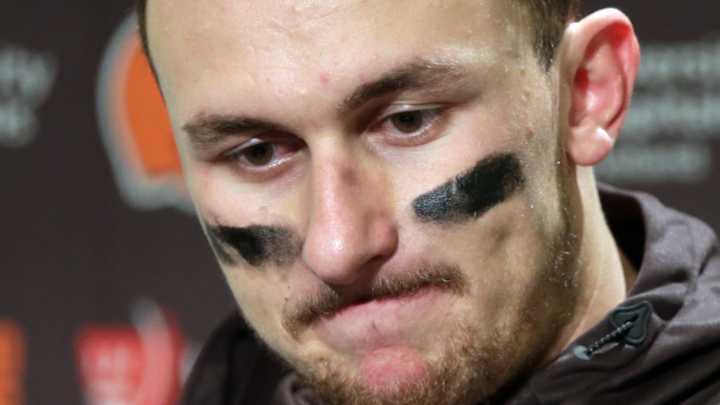 Browns tired of quarterback Johnny Manziel's antics