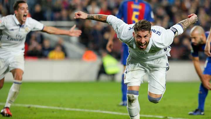 Watch: Sergio Ramos's late header rescues draw for Real Madrid in El Clasico