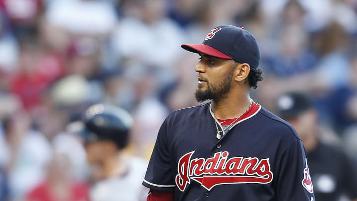 Indians put All-Star Salazar on DL with elbow inflammation