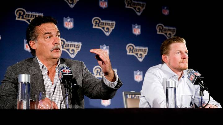 Jeff Fisher, Les Snead dismiss rumors of rift inside LA Rams