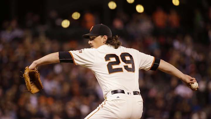 LEADING OFF: Hill tries to boost Dodgers, Samardzija for SF