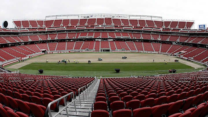 Super Bowl field preparations nearly done 4 weeks out