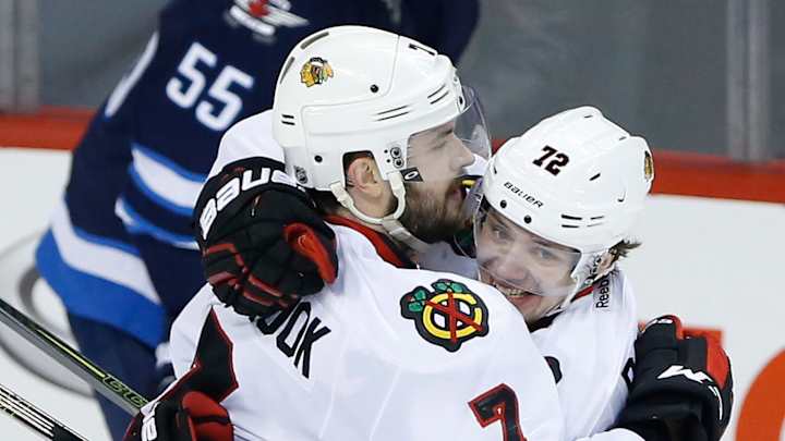 Panarin has 4 points to lift Blackhawks over Jets 5-4 in OT