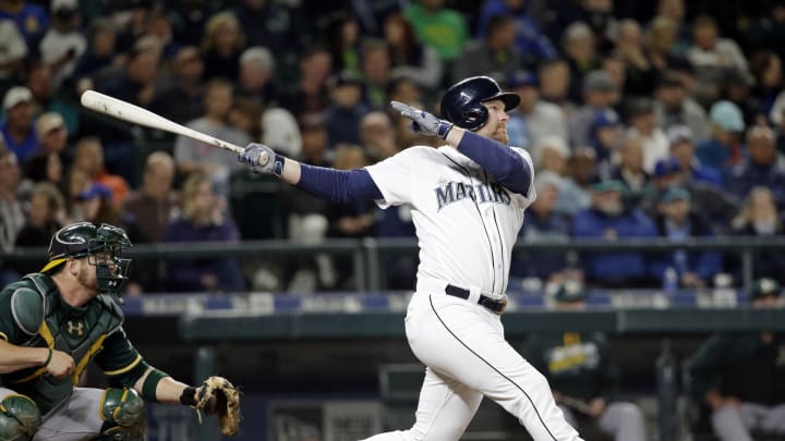 Sluggin' Seattle: Lind's 6 RBIs lead Mariners past A's 13-3 Sluggin' Seattle: Lind's 6 RBIs lead Mariners past A's 13-3