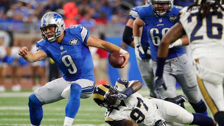 Stafford to play in 100th game for Lions against Redskins