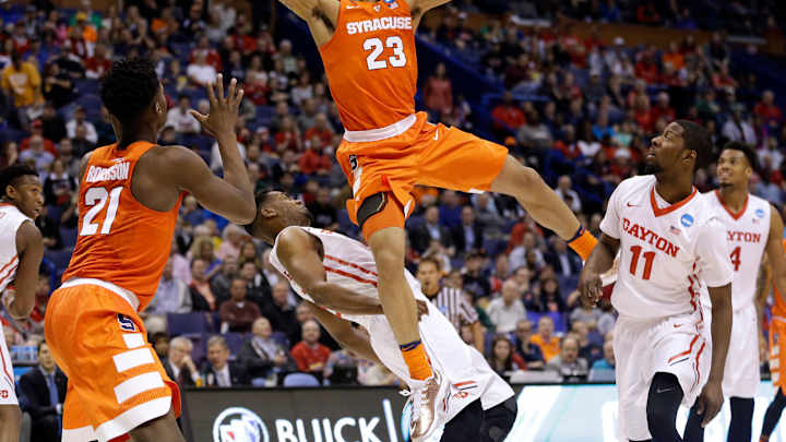 Syracuse routs Dayton in return to NCAA Tournament Syracuse routs Dayton in return to NCAA Tournament